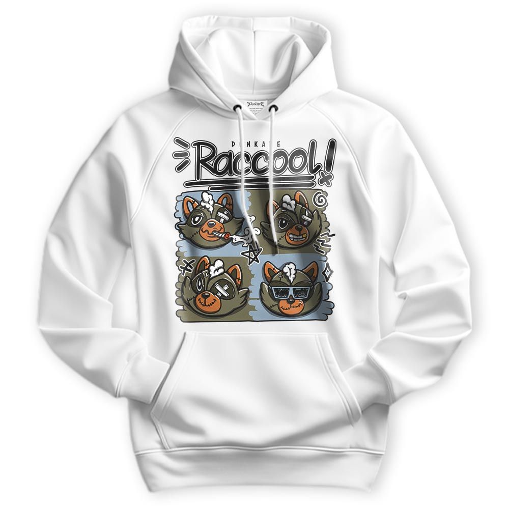 Sweatshirt To Match Hoodie Raccool Raccoon, Olive 5s Hoodie To Match Sneaker 2404 DNY