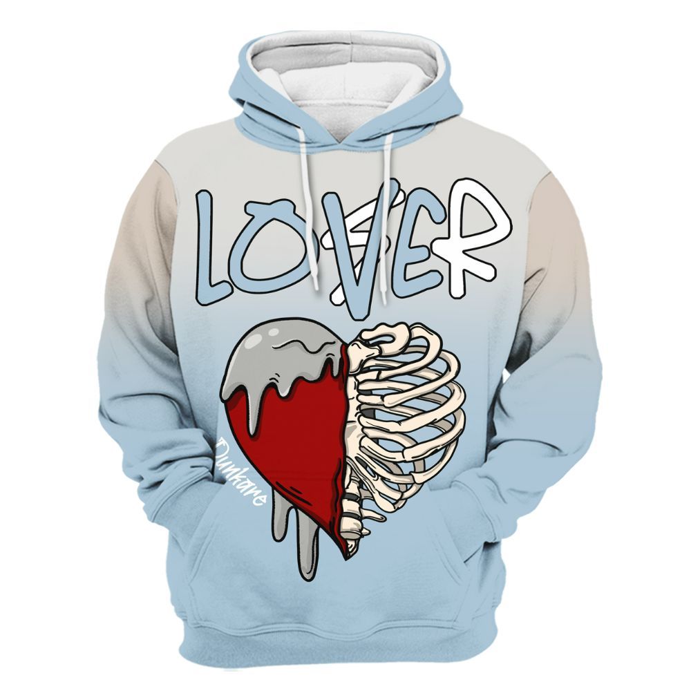 Hoodie To Match High OG Alaska 1s - Loser Lover Dripping All Over Print