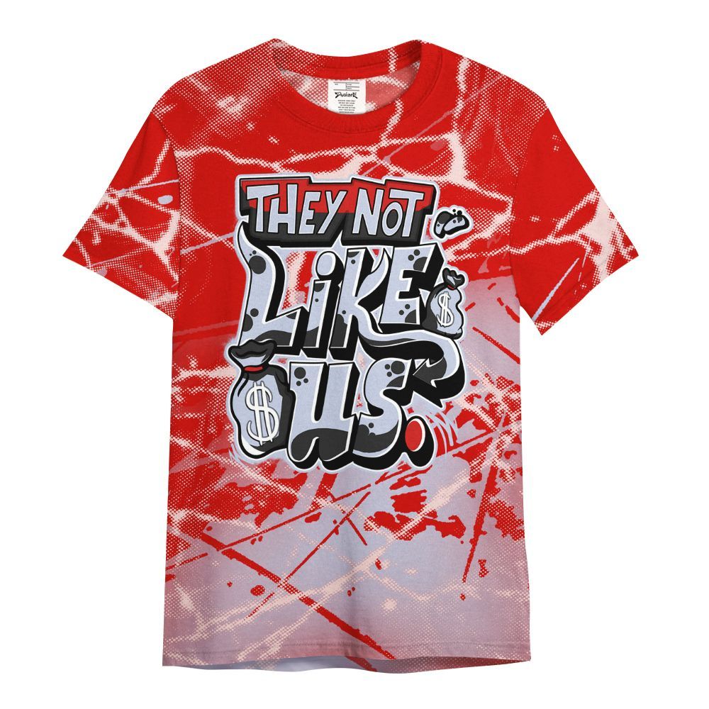 Shirt To Match Fire Red 6s - Dislike Us Graphic All Over Print