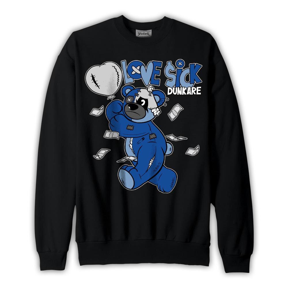 Sweatshirt To match Low Space Royal 11s Sweatshirt - Loves Sick Graphic