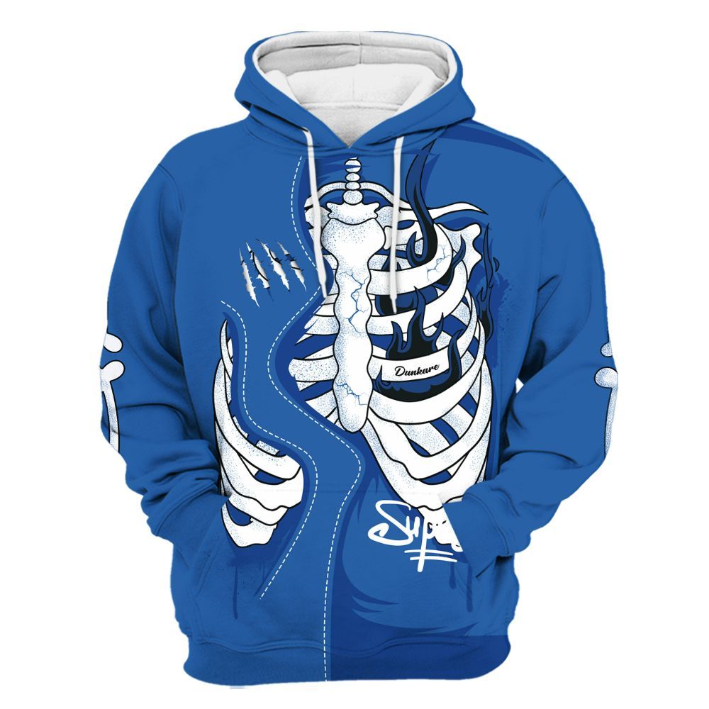 Hoodie To Match Brave Blue 13s - It's The Kick For Me All Over Print