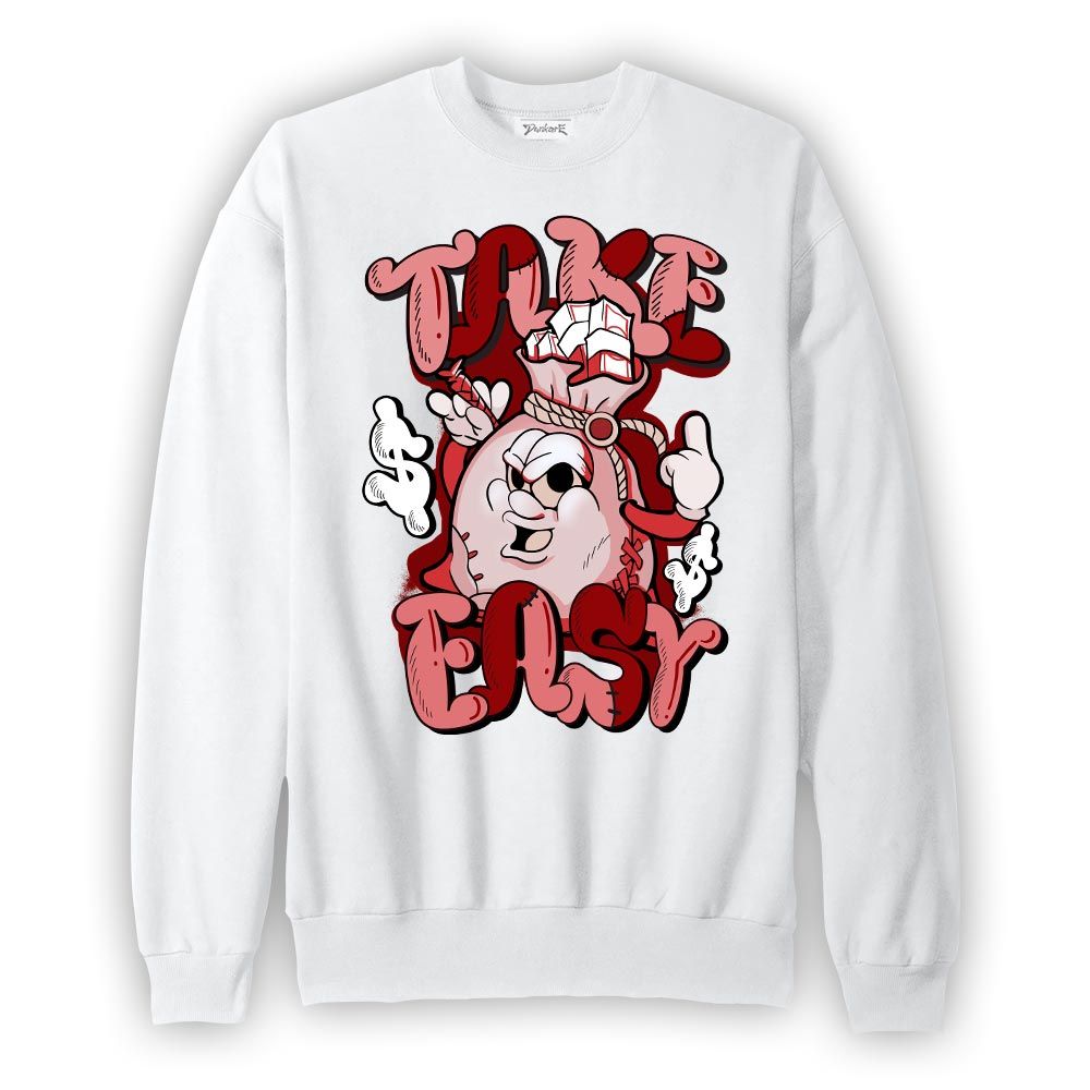 Sweatshirt To match Sweatshirt Take Easy, 13 Bred Reimagined Sweatshirt To Match Sneaker 2404 PAT