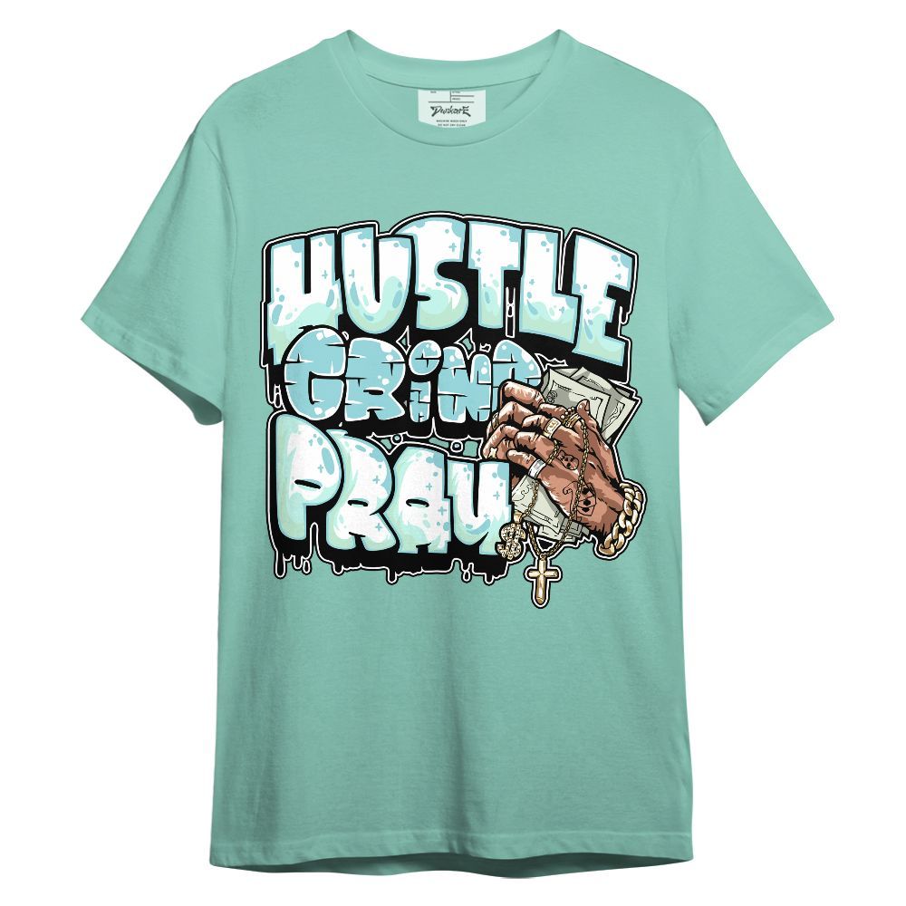 Shirt To Match Retro Low Igloo 11s - Hustles Grind Pray Graphic