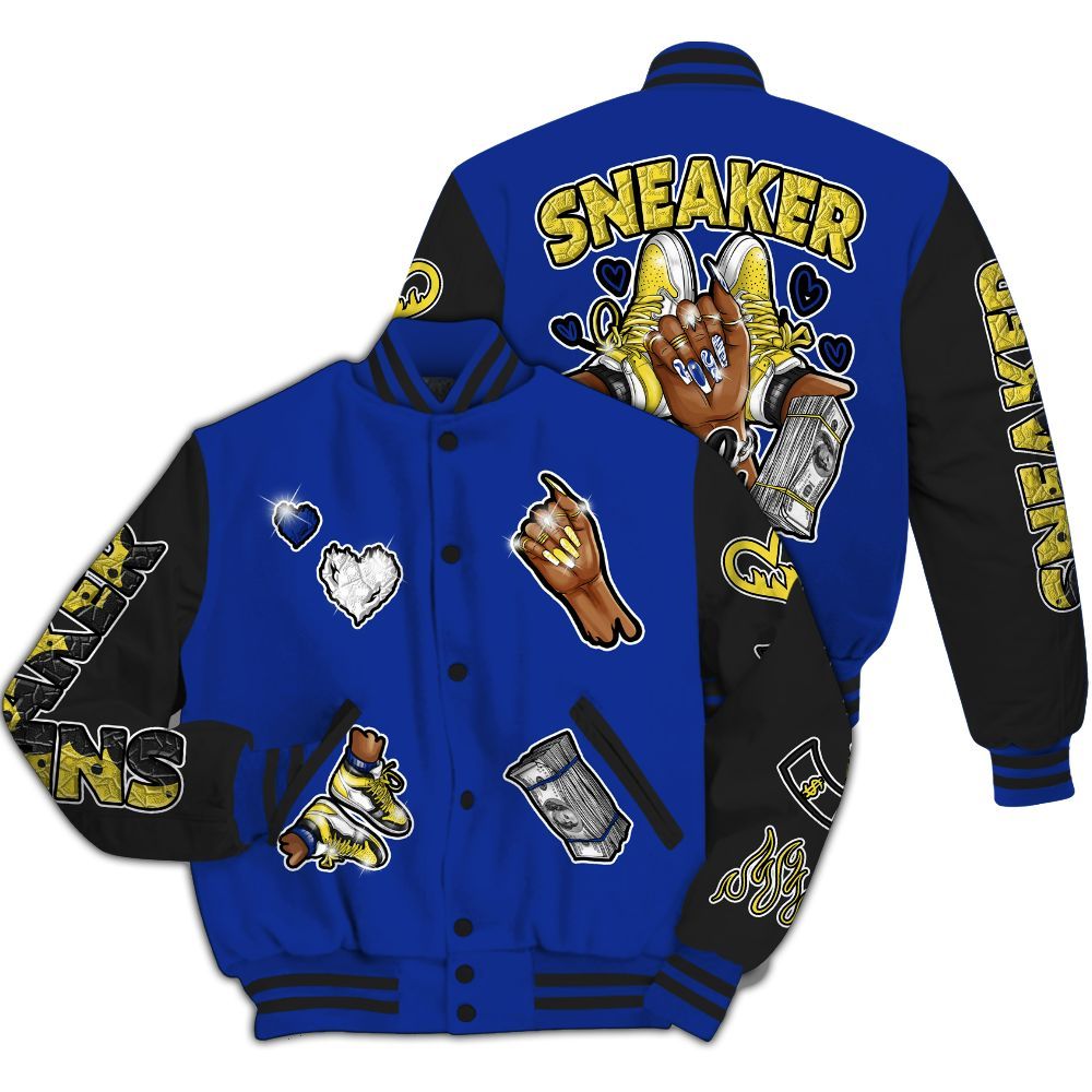 Varsity Jacket To Match Laney 14s - Sneakerz Girlz All Over Print
