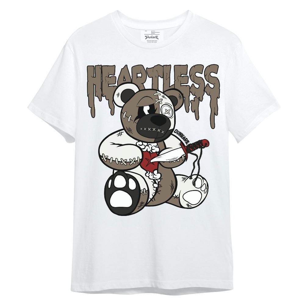 Shirt To Match Low OG Dark Mocha 1s - Heartless Bear Unisex Shirt