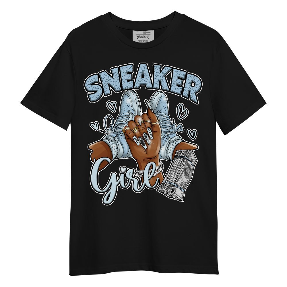 Shirt To Match Foamposite One Psychic Blue - Sneakerz Girlz Graphic