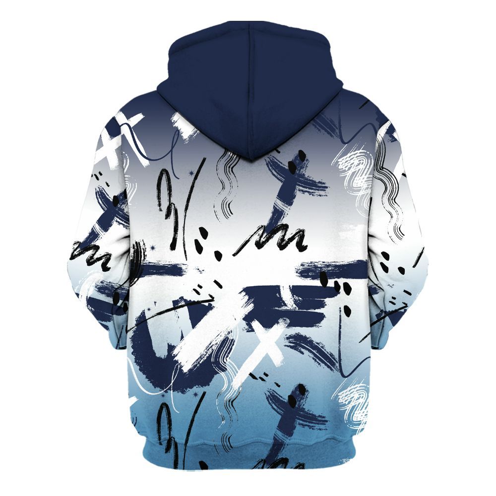 Hoodie To Match Air Force 1 Stash - Money Hustle Grind Pray All Over Print