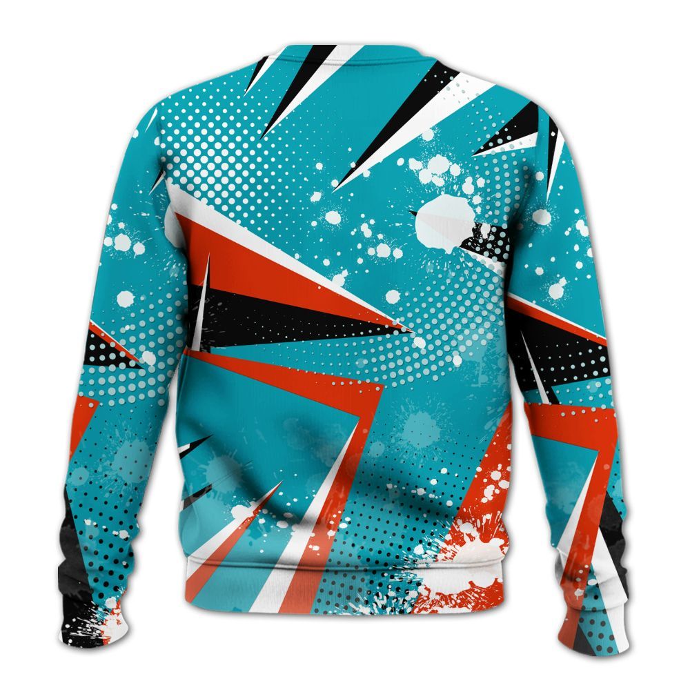 Sweatshirt To Match Dunk Low KD 17 N7 - Poly Trust No One Dripping All Over Print