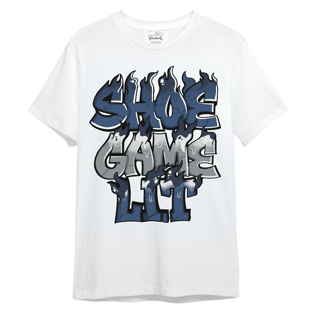 Shirt To Match Midnight Navy 4s - Shoe Game Lit Graphic Unisex Shirt