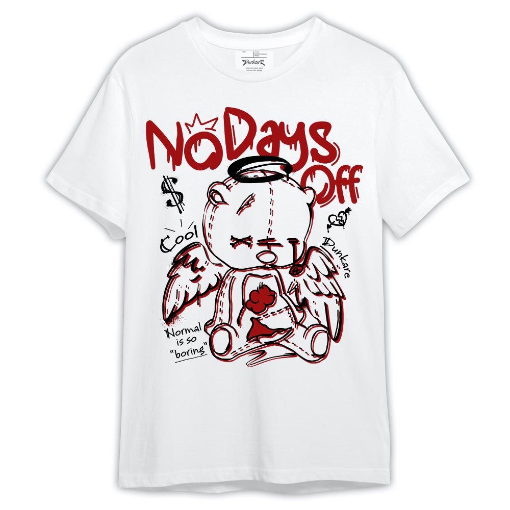 Shirt To Match Red Taxi 12s - No Days Off Shirt Outfit Red Taxi 12s
