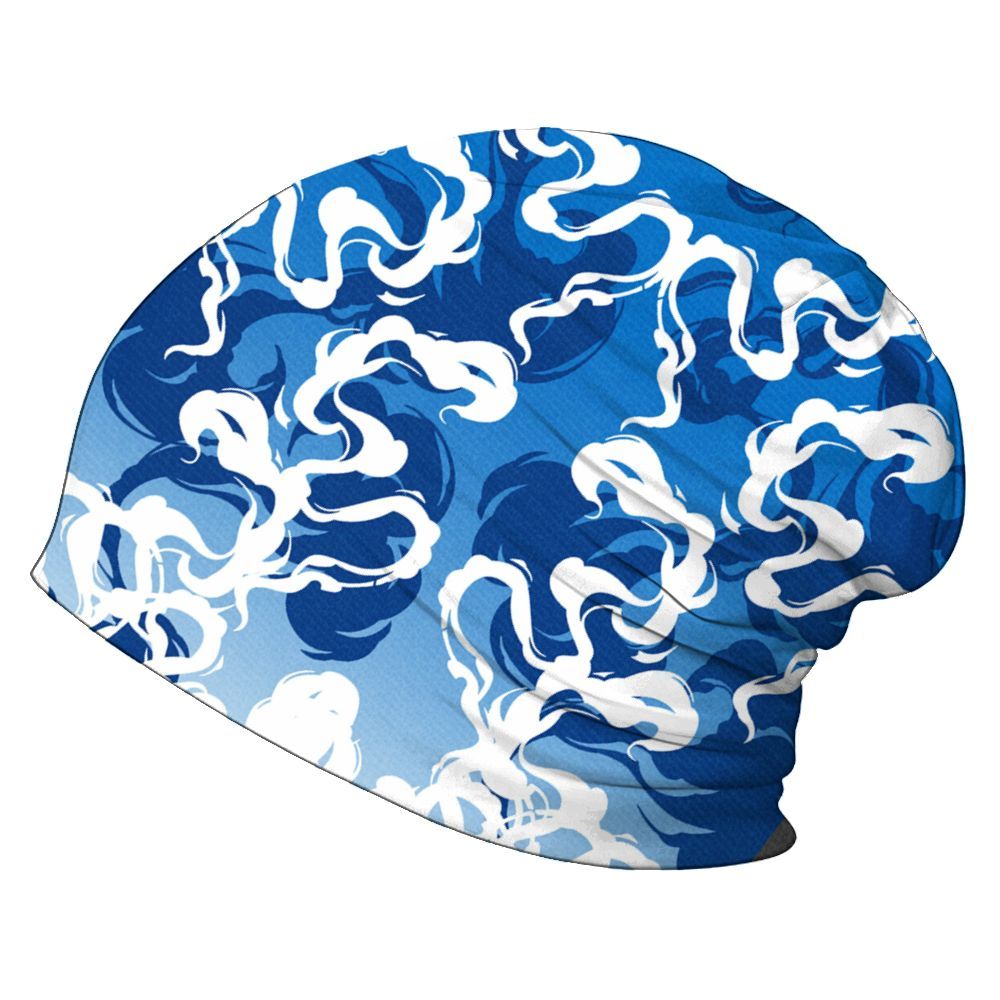 Beanie Hat To Match Blueberry 12s - Color Smoke Graphic