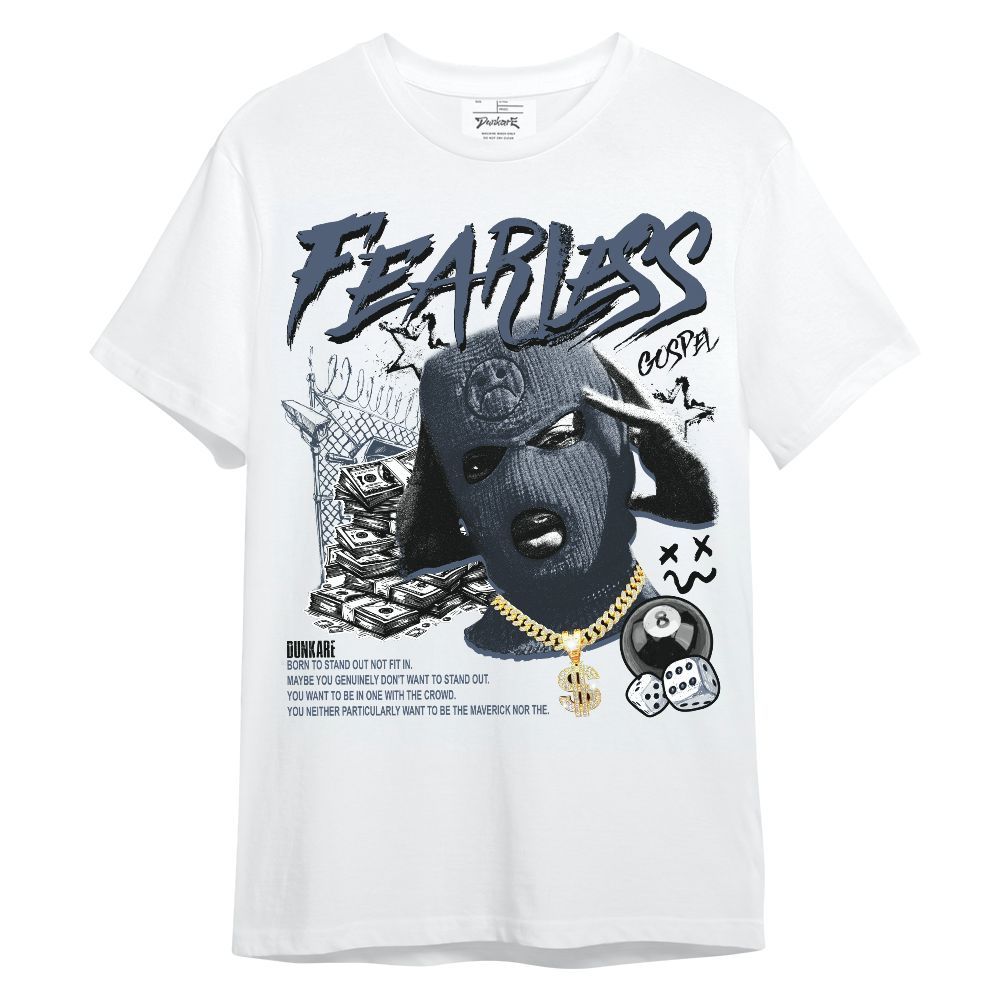 Shirt To Match Low Diffused Blue 11s - Fearless Gospel Streetwear Money Unisex Shirt