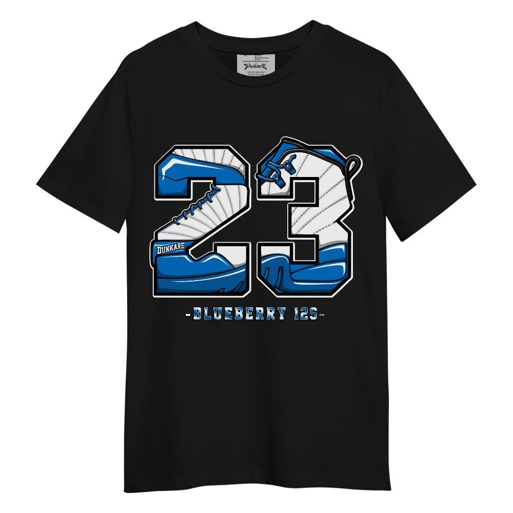 Shirt To Match Blueberry 12s - Number 23 Style 12s Graphic