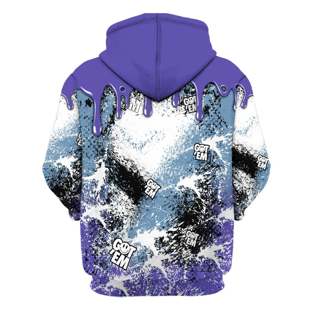 Hoodie To Match Retro Concord 5s - Dripping 23 Drip All Over Print