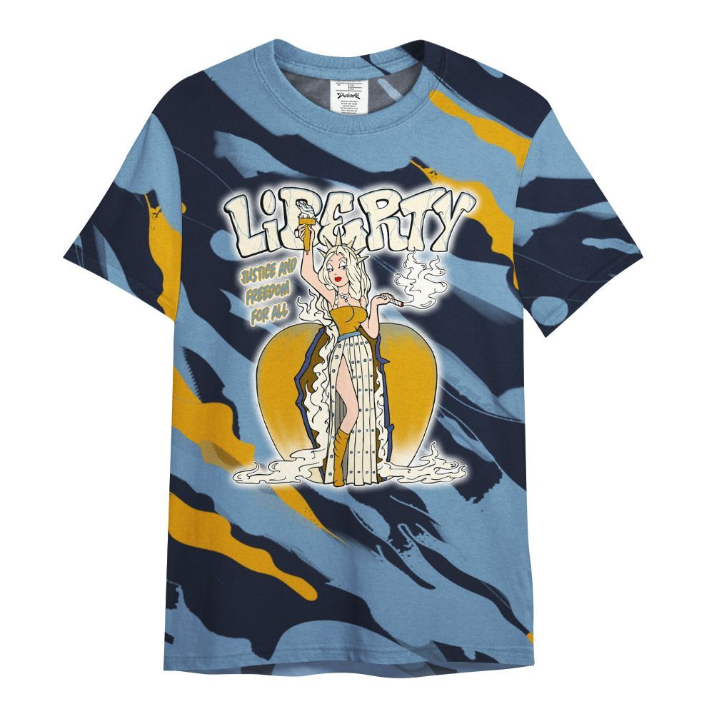 Shirt To Match High OG First In Flight 1s - Midwest Cartoon Colored All Over Print