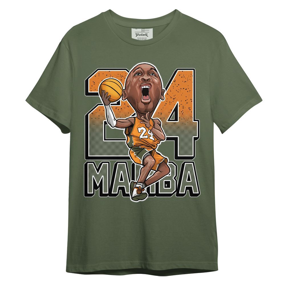 Shirt To Match Olive 5s - Legend 24 Snake Mamba Graphic Unisex Shirt