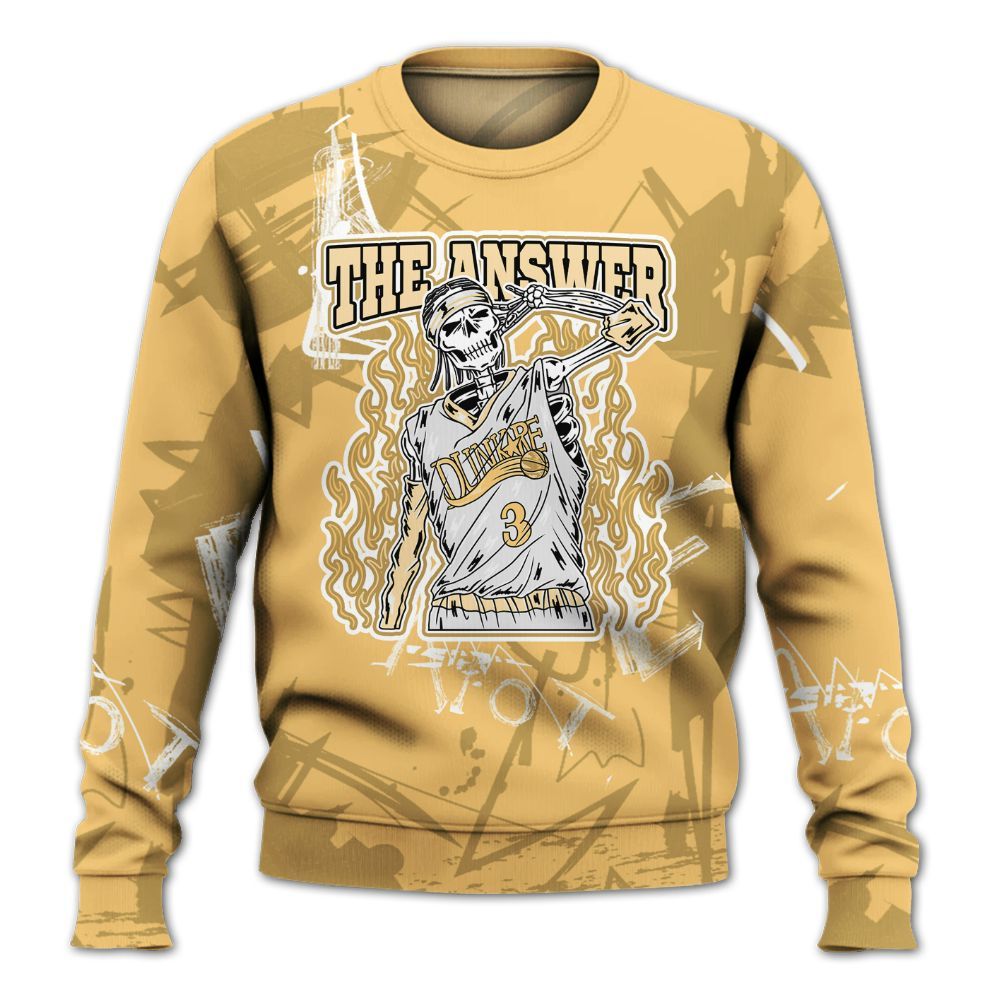 Sweatshirt To Match Craft Paris 6s - Allen Answer Skeleton Messyz All Over Print