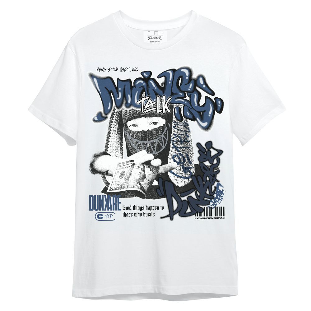 Shirt To Match Midnight Navy 4s - Money Talk Rap Unisex Shirt