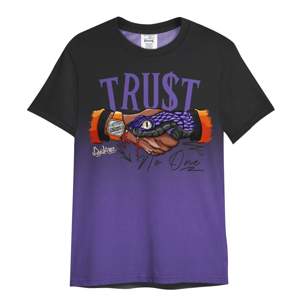 Shirt To Match Air Max Waffle SP Voltage Purple - Snake Trust No One Drip All Over Print