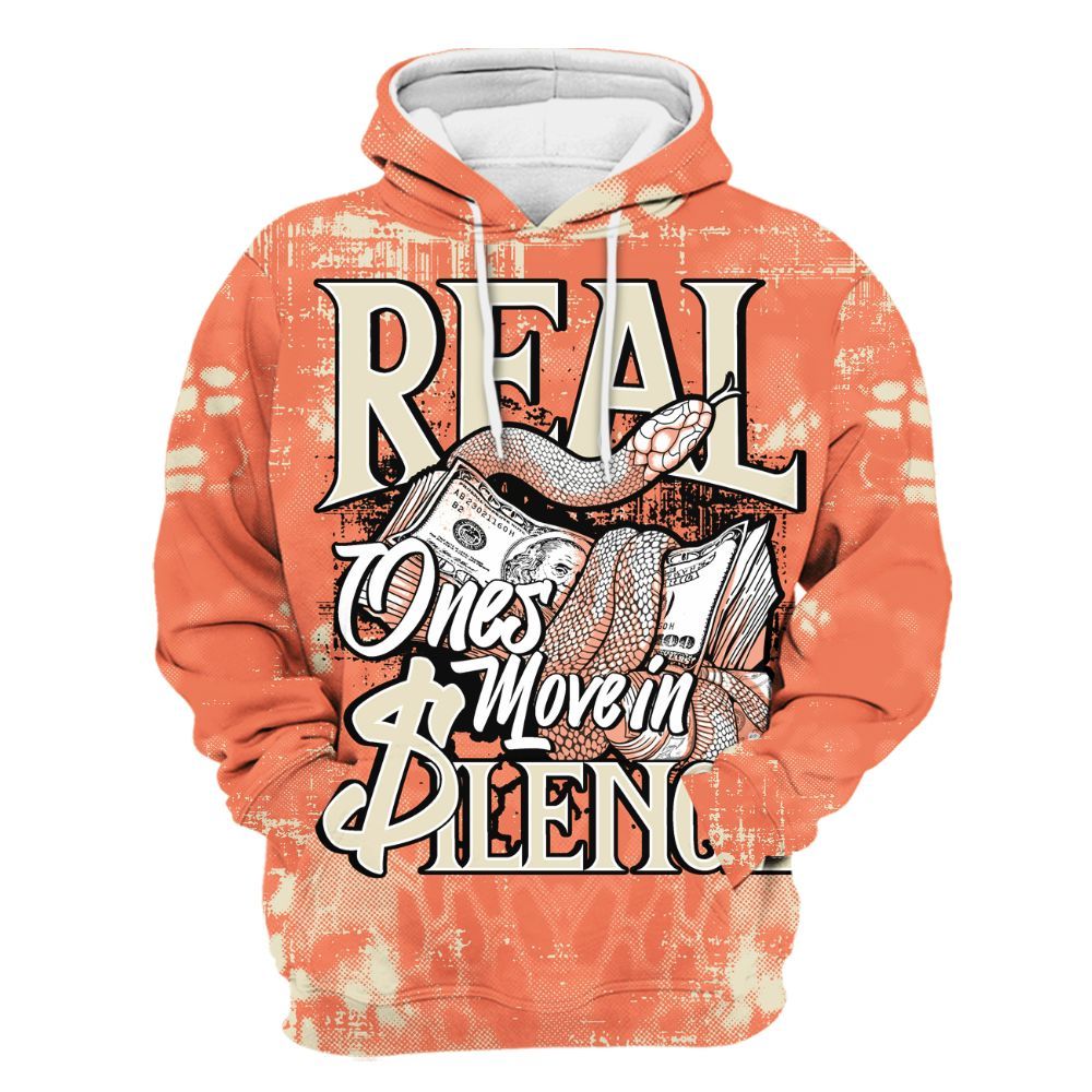 Hoodie To Match DJ Khaled Crimson Bliss 5s - Snake Move In Silence All Over Print