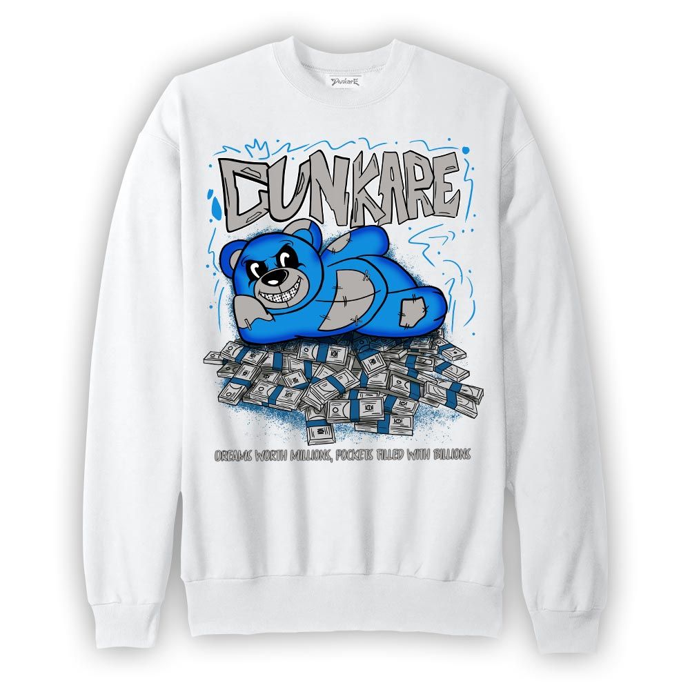 Sweatshirt To match Sweatshirt Dreams Millions, Military Blue 4s Sweatshirt To Match Sneaker 1804 NCMD