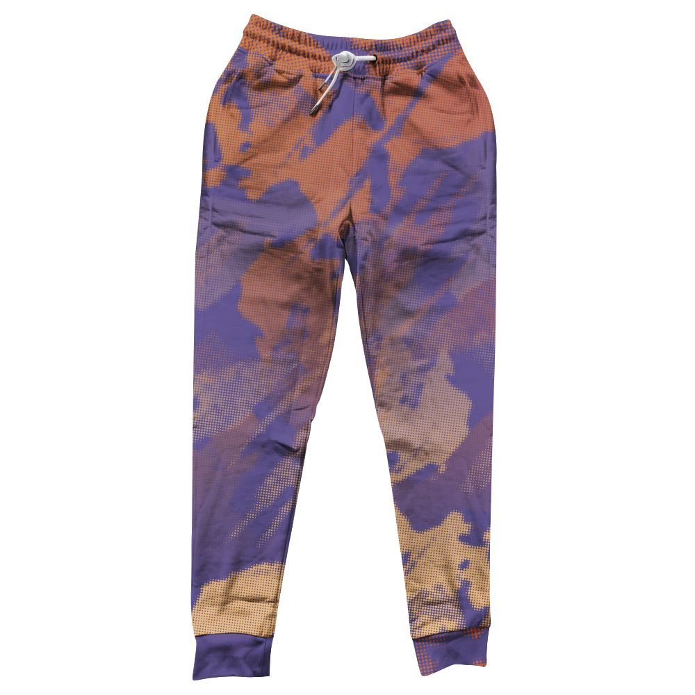 Sweatpant To Match Book Sunset 1s - Abstract Halftone Graphic All Over Print