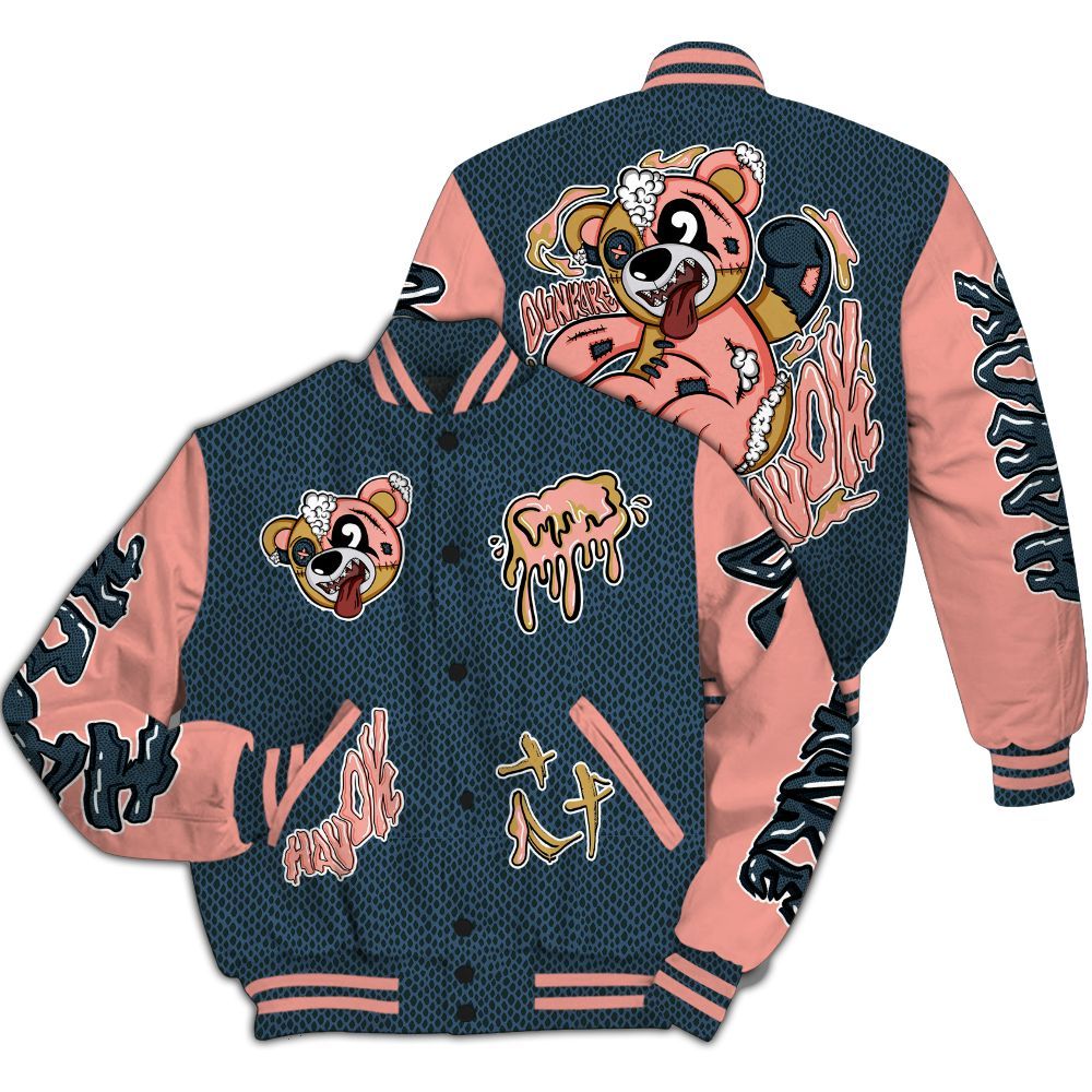 Varsity Jacket To Match Lebron XXI GS Olympic - Havok Bear All Over Print