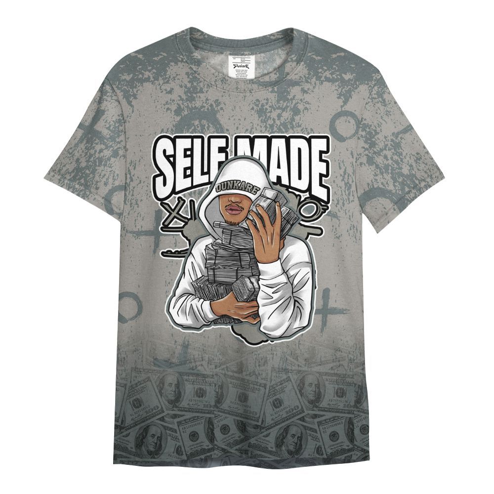 Shirt To Match Cool Grey 9s - Selfmade Unique Drip All Over Print