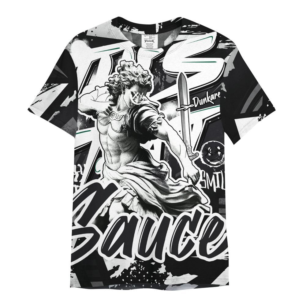 Shirt To Match White Thunder 4s - This That Sauce Retro All Over Print