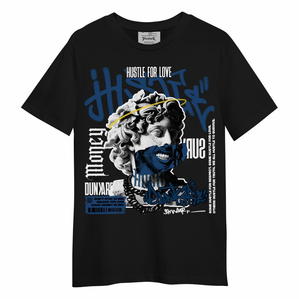 Shirt To Match High OG Midnight Navy 1s - Hustles Streetwear Unisex Shirt