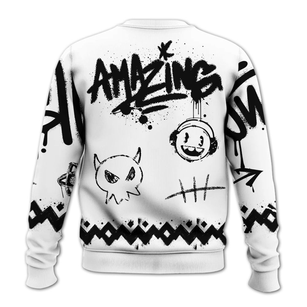 Sweatshirt To Match Kobe 9 EM Protro Halo - Friday Sneaker Crayon All Over Print