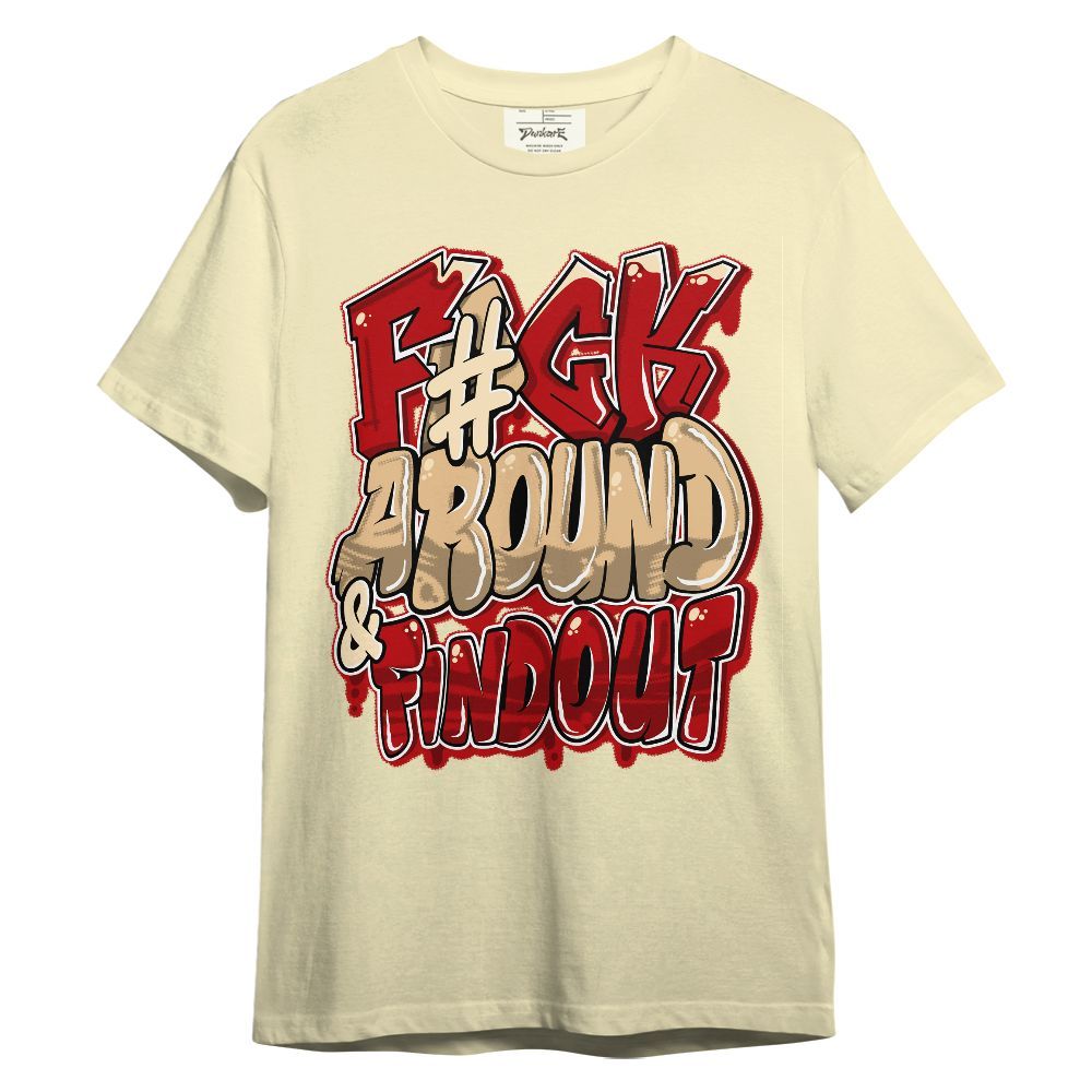 Shirt To Match Dunk Low Strawberry Waffle - F Around Find Out Graphic Unisex Shirt