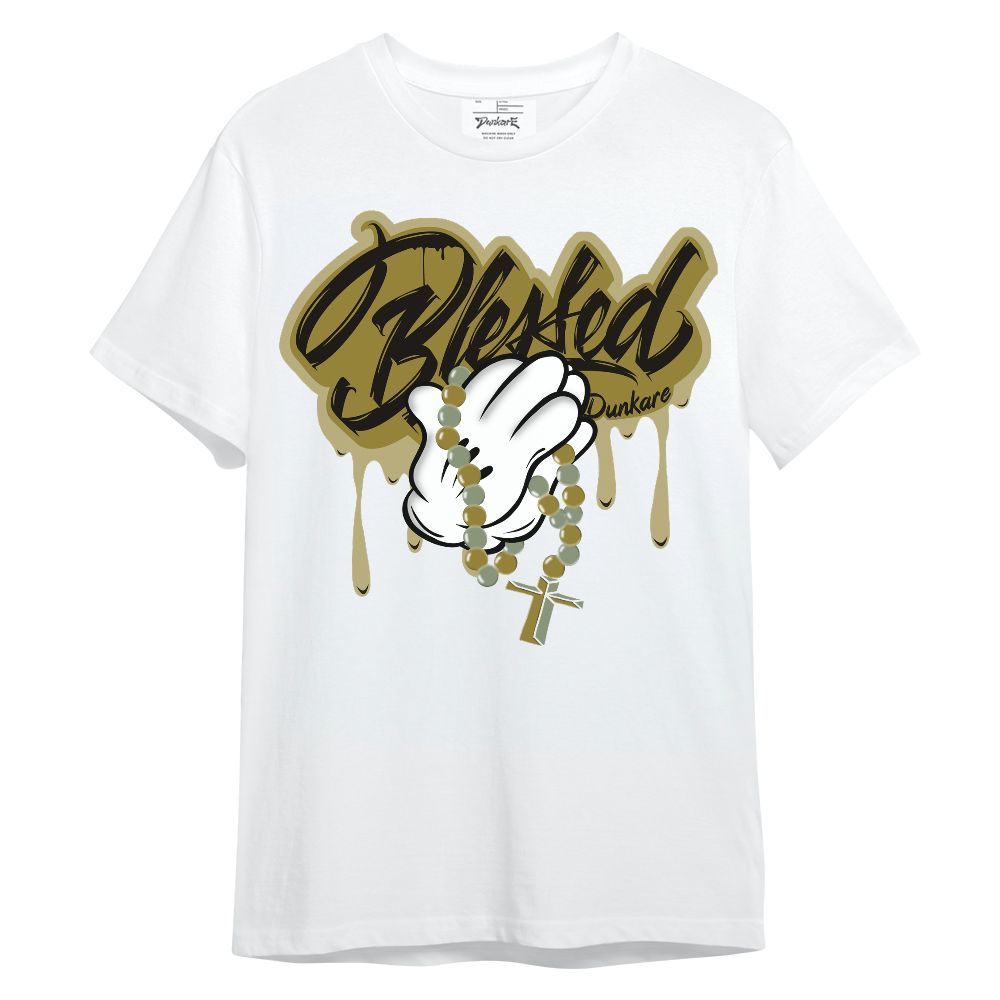 Shirt To Match Air Flightposite Metallic Gold - God Blessed Drip Unisex Shirt
