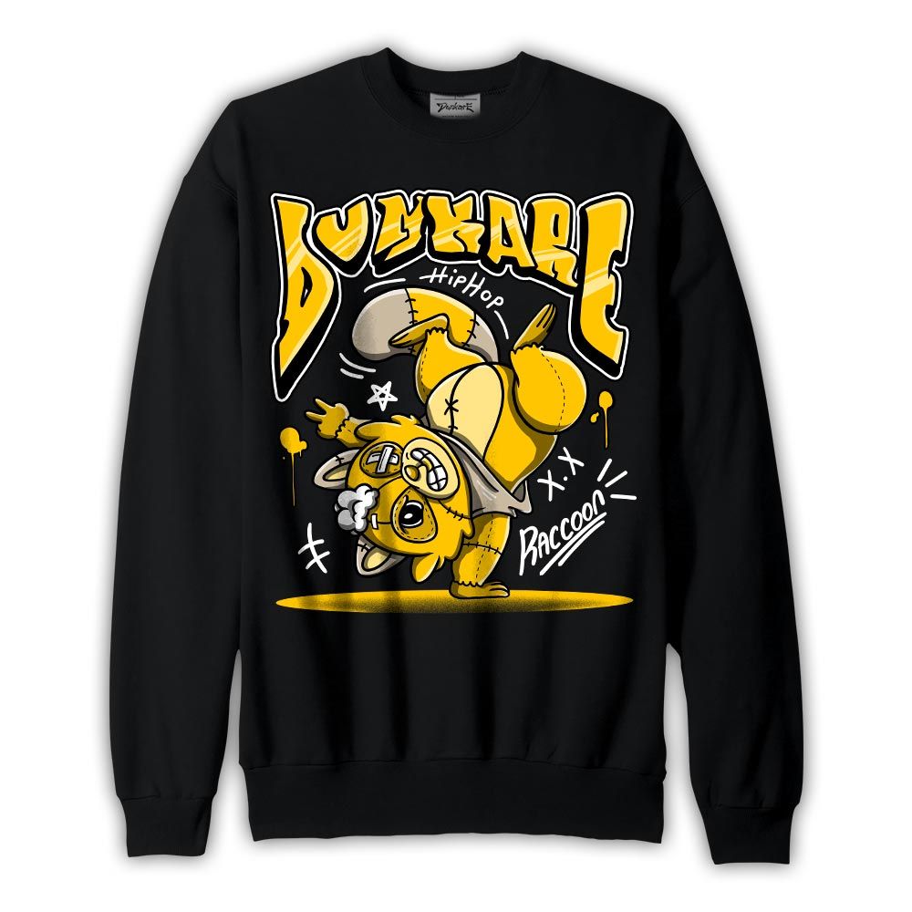 Sweatshirt To match Vivid Sulfur 4s Sweatshirt - Freestyle Hip Hop Raccoon Graphic 1505 DNY