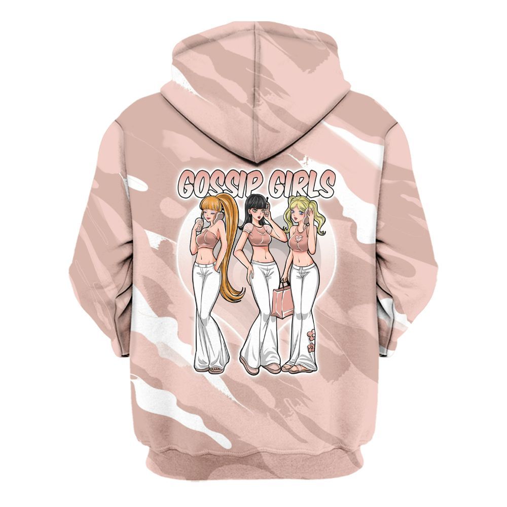 Hoodie To Match Low Legend Pink 11s - Gossip'Girls All Over Print