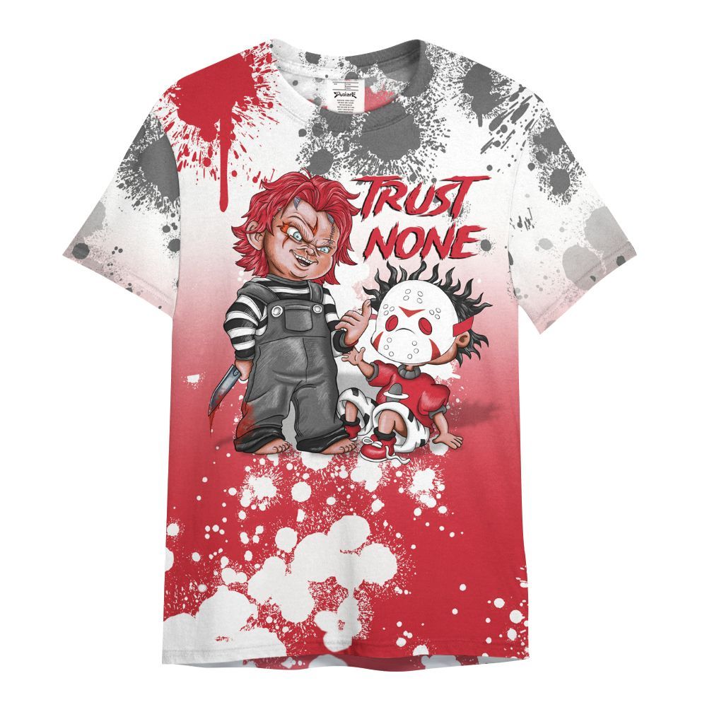 Shirt To Match Bunny 2025 8s - Trust No One Scary All Over Print