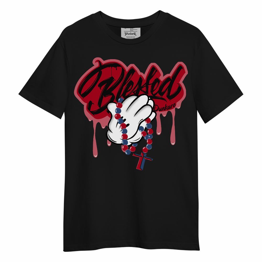Shirt To Match Air Griffey Max Black Red Navy Blue 1s - God Blessed Drip Unisex Shirt