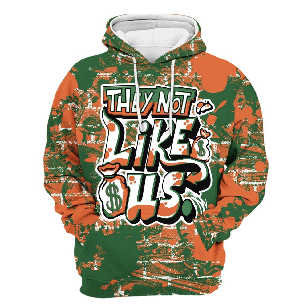 Hoodie To Match Low Miami 5s - Dislike Us Graphic Street Art All Over Print