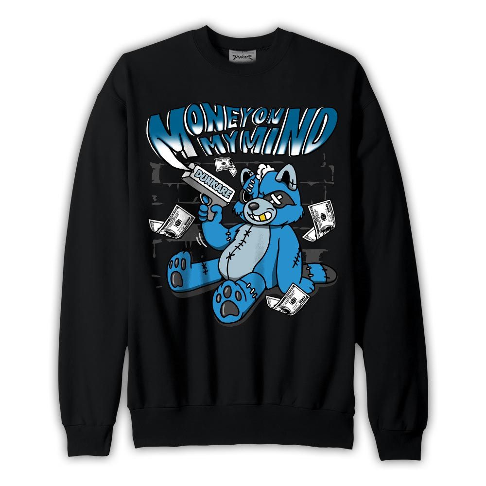 Sweatshirt To match Sweatshirt Money On My Mind Raccoon, Powder Blue 9s Sweatshirt To Match Sneaker 2004 DNY