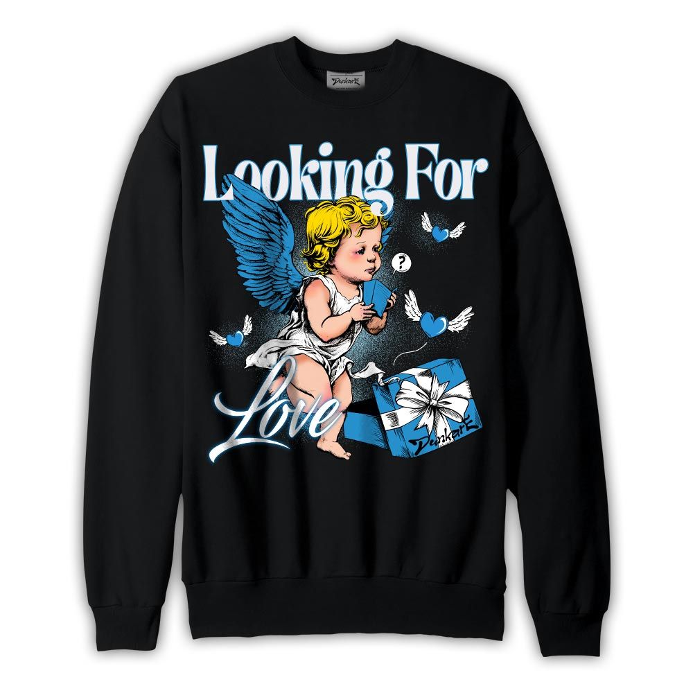 Sweatshirt To match Sweatshirt Searching For Love, Powder Blue 9s Sweatshirt To Match Sneaker Powder Blue 9s, NMP