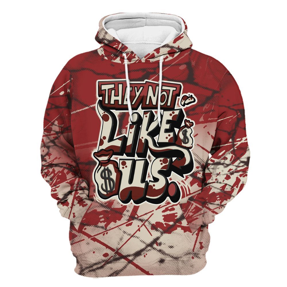 Hoodie To Match High 85 Bred 1s - Dislike Us Graphic All Over Print