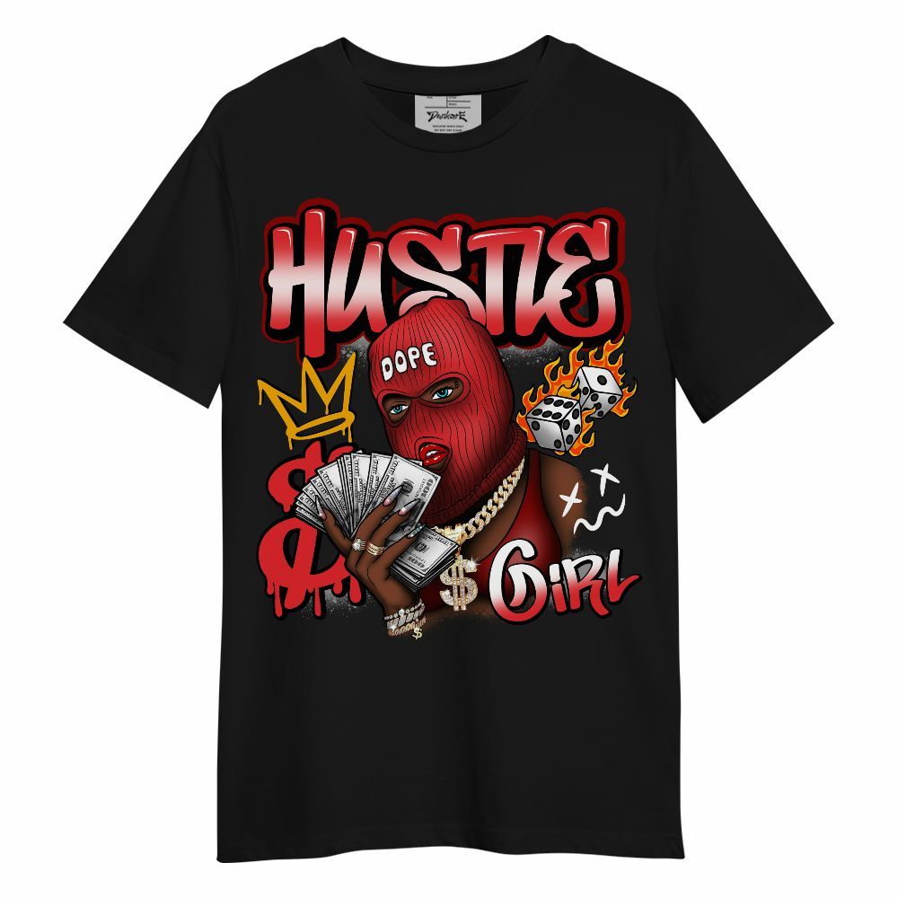 Shirt To Match Chile Red 9s - Money Hustles Girl Streetwear Unisex Shirt