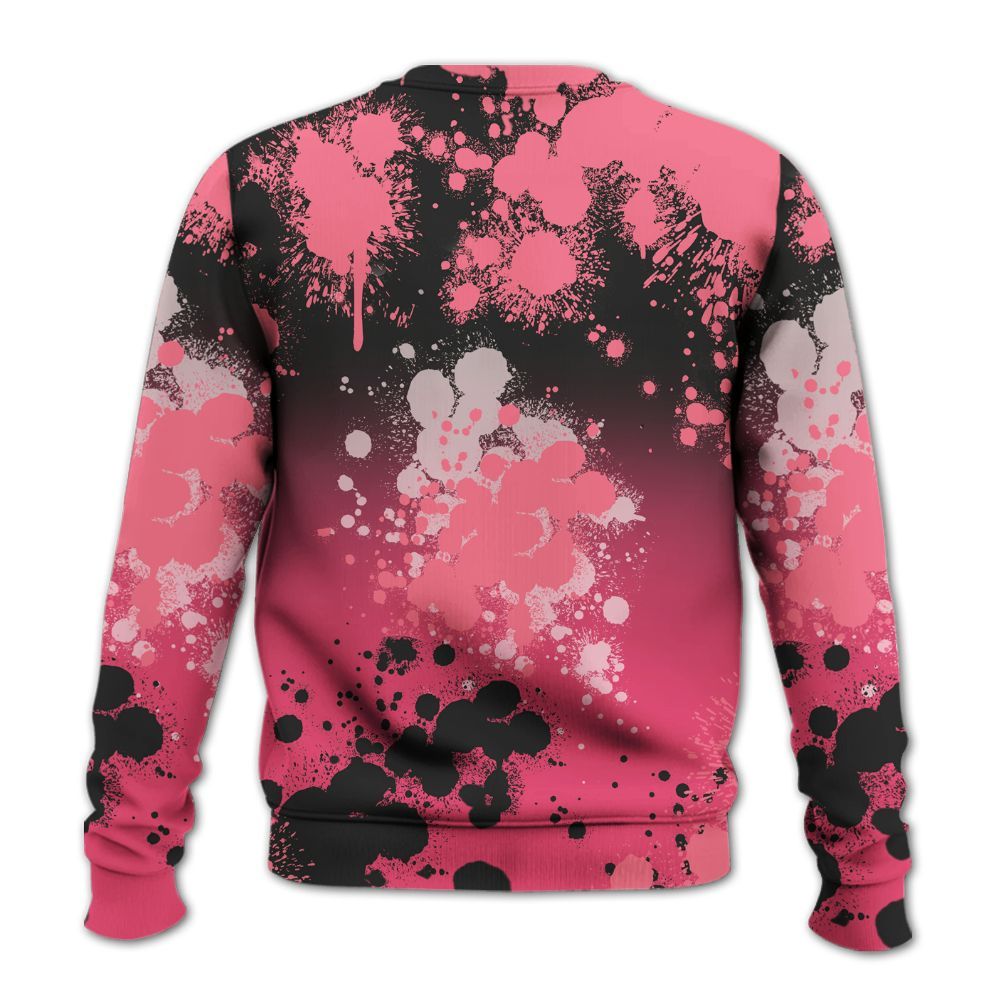 Sweatshirt To Match A'One Hyper Pink - Trust No One Scary All Over Print