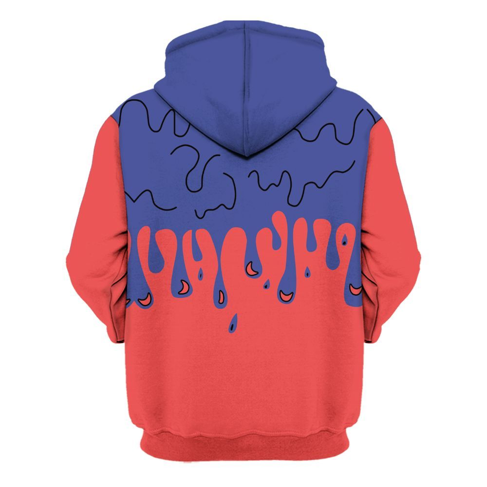 Hoodie To Match KD 4 Nerf - Snake Trust No One Drip All Over Print