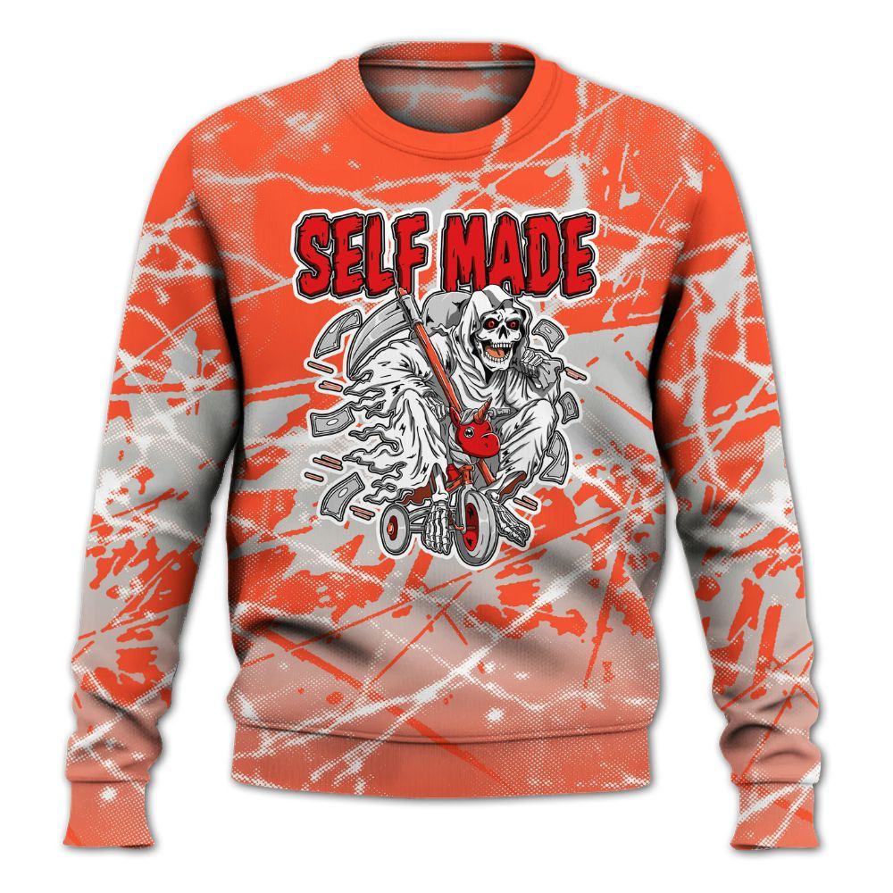 Sweatshirt To Match Air Max 1 86 Cosmic Clay - Self Make Skeleton Profound All Over Print
