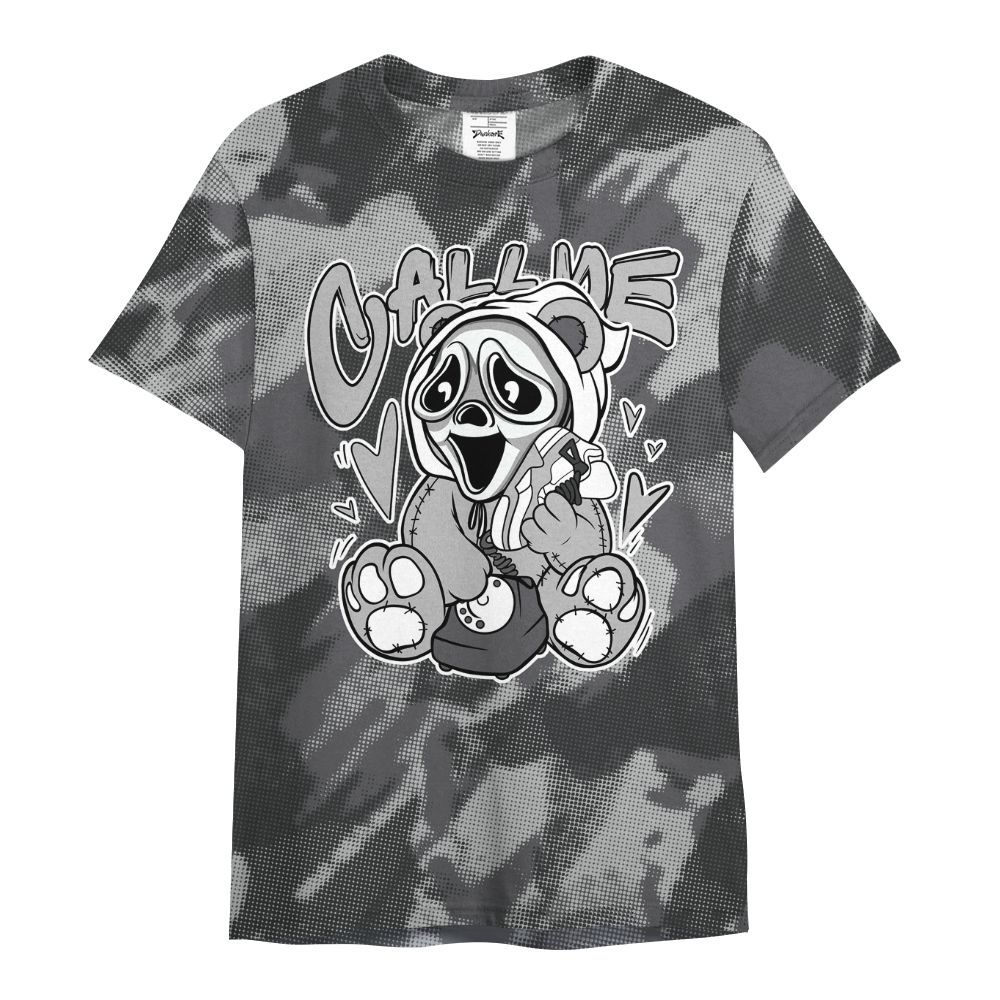 Shirt To Match White Thunder 4s - Call Me Bear Abstract Halftone All Over Print