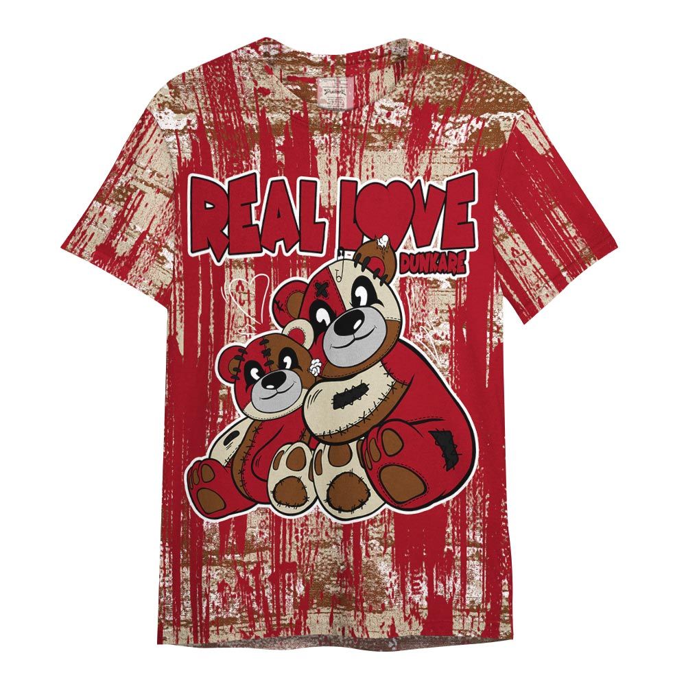 Shirt To Match Archaeo Brown 5s - Sincere Fondness Bear Glitch Art Shirt Unisex