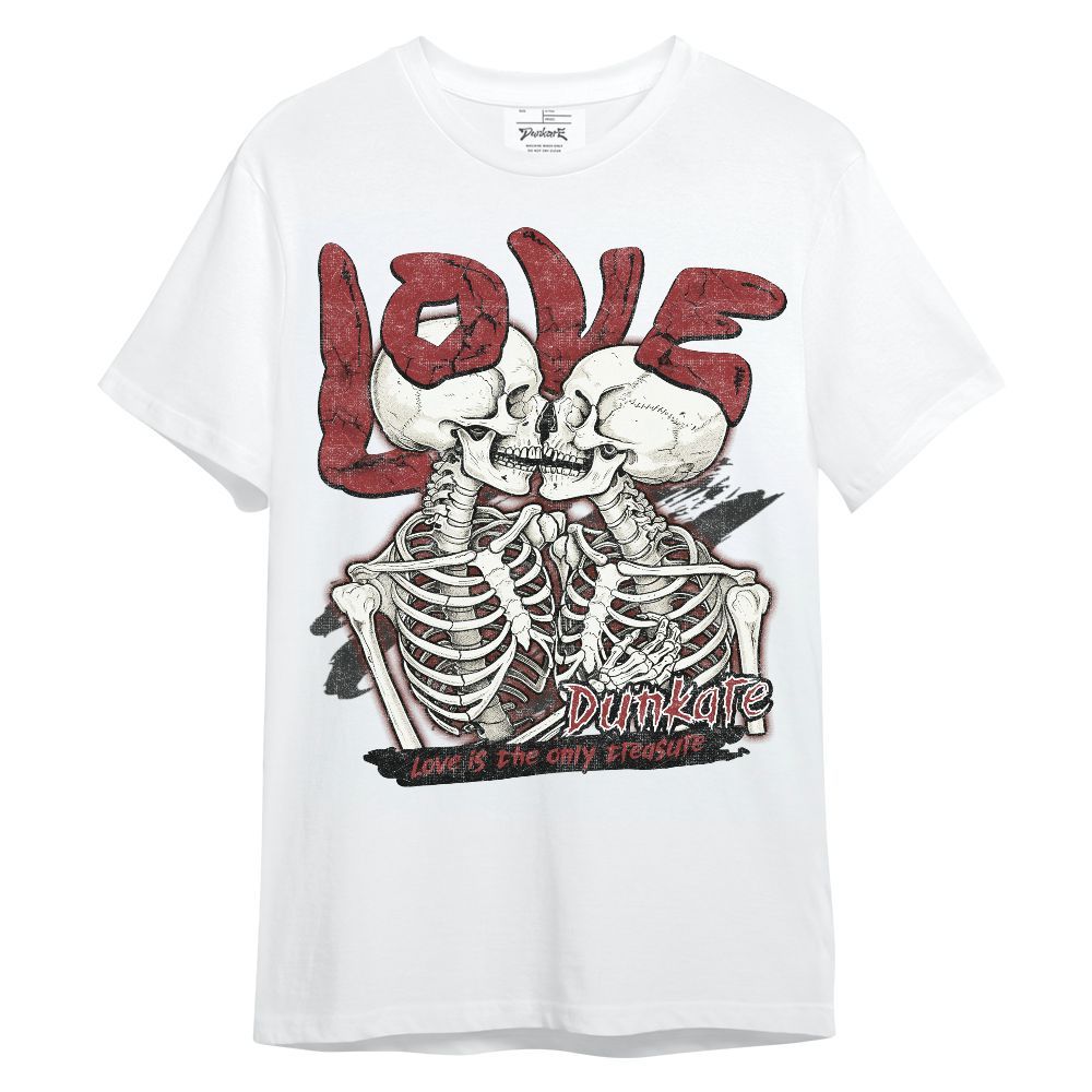 Shirt To Match High 85 Bred 1s - Skull Love Unisex Shirt