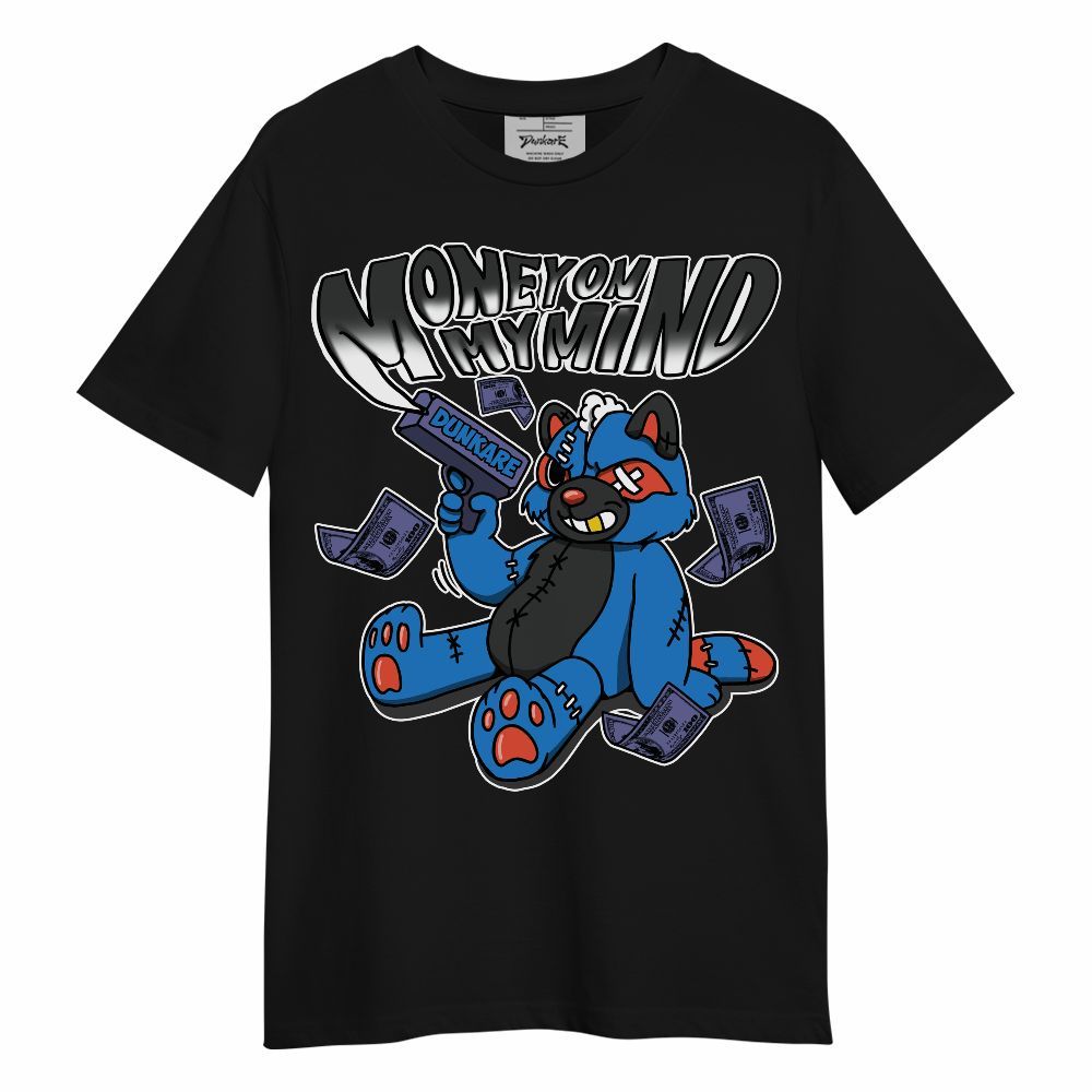 Shirt To Match Hi-Res Blue 700s - Money On My Mind Raccoon Unisex Shirt