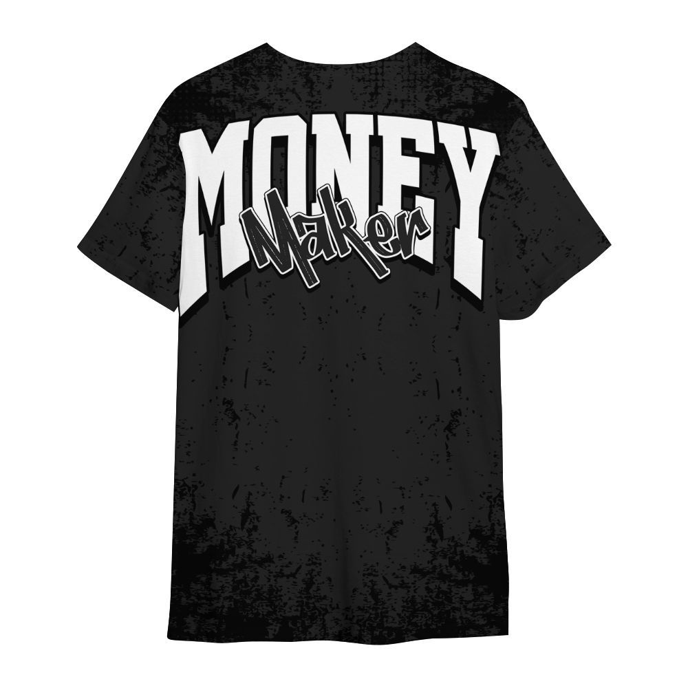Shirt To Match Black Cat NET 4s - Move In Silence Money Street Retro All Over Print
